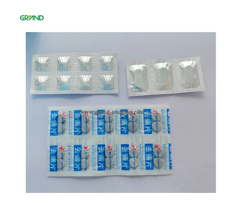 NSL-160B Automatic aluminum aluminum capsule strip packaging machine