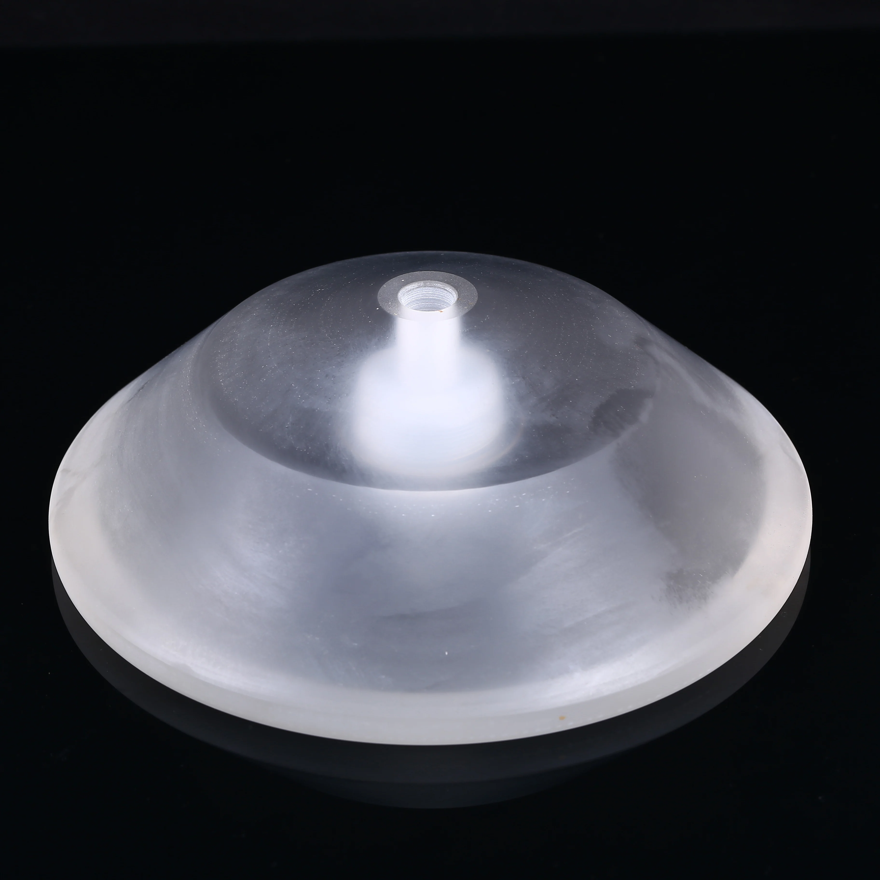 new products opaque taper quartz tube ingot with female thread end