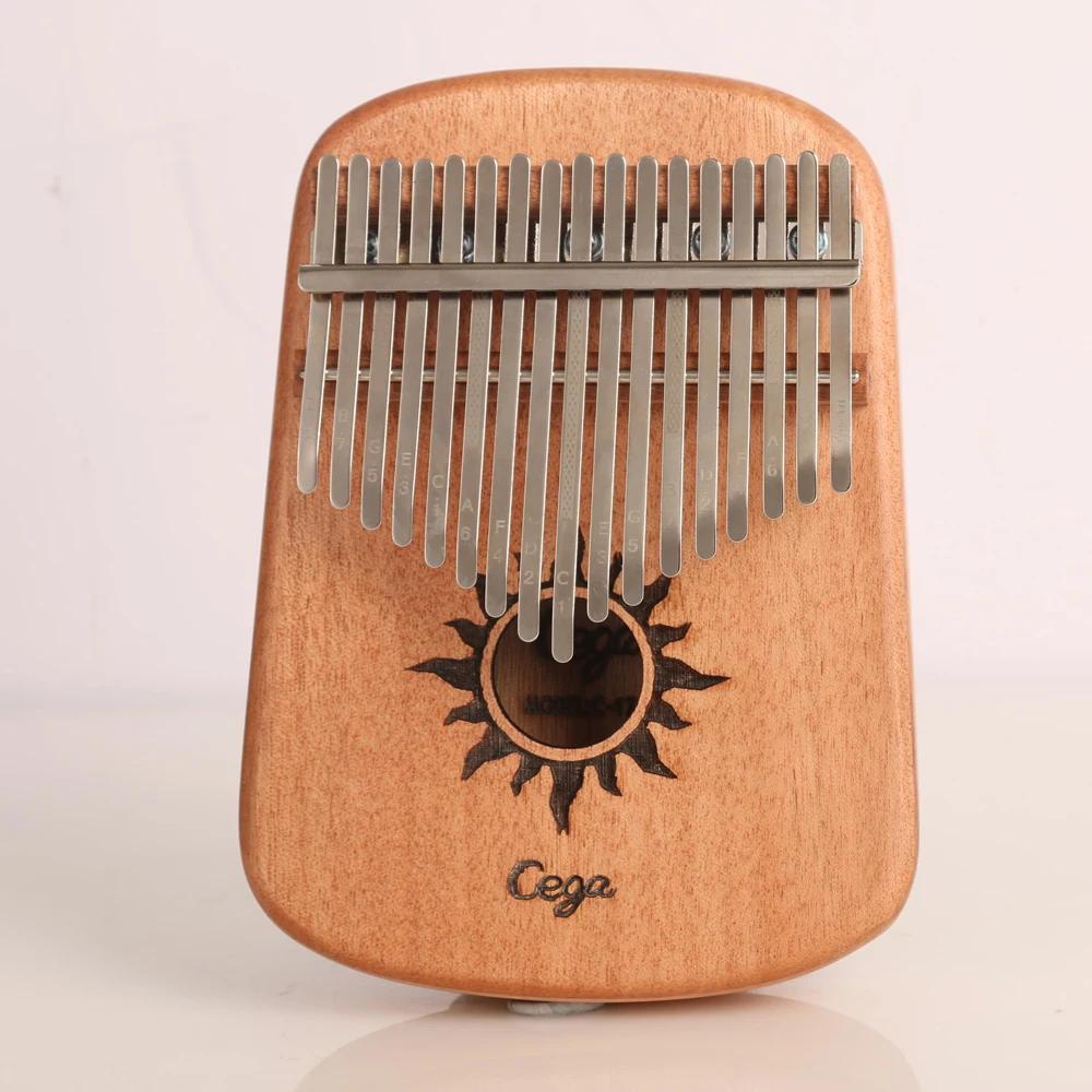 2019 new and hot amazon items 17 key kalimba mahogany thumb piano finger mbira