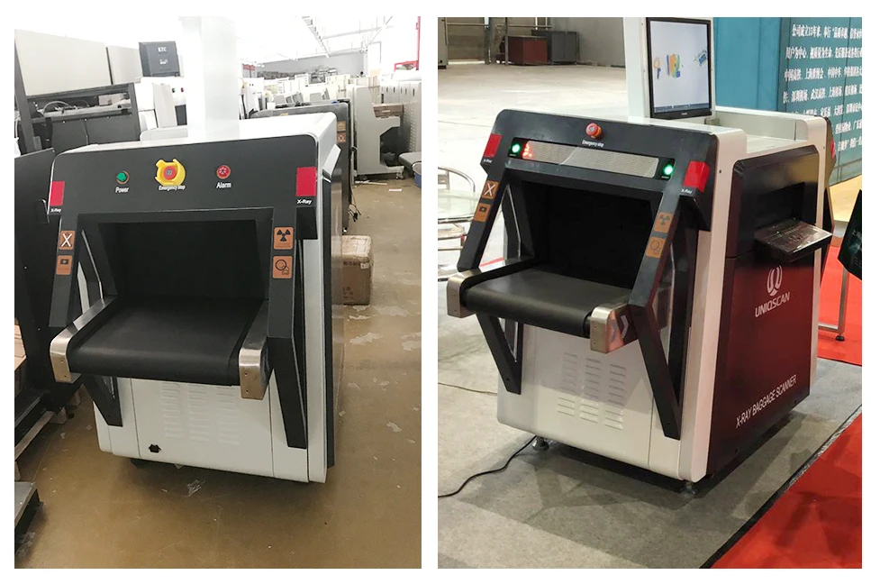 Multi Energy Small Szie X-ray Hand Baggage and Parcel Scanner with 500*300mm Tunnel Size
