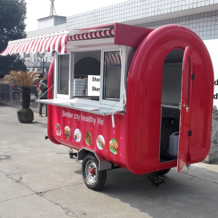 New design customized coffee bike vending crepe cart food cart for sale