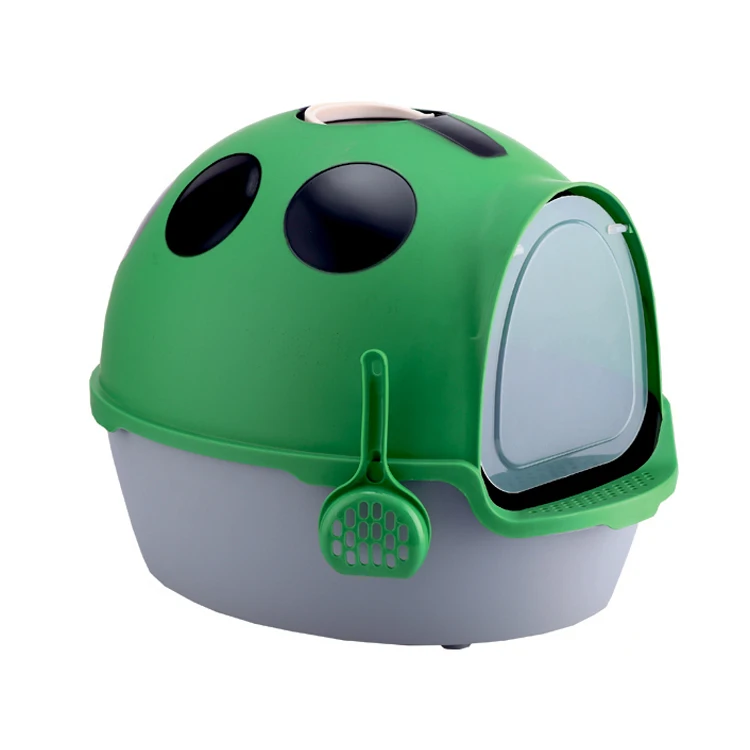 
Good Quality Sell Well Semi-enclosed Skylight Cat Pet Toilet Tray Pet Toilet House 