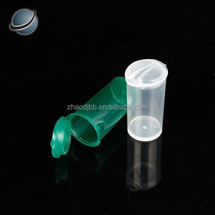 small plastic cosmetic bottle 5 ml mini round shape empty cosmetic stackable jar audit