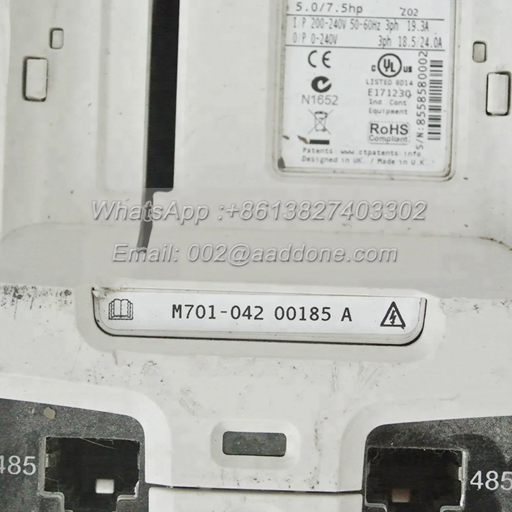 Unidrive M701-042 00185 A M701-032 00106 A AC Drive Inverter