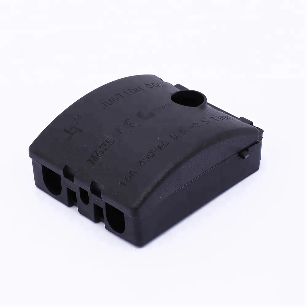 16A 450V plastic 5 way wire connector electrical junction box for down light