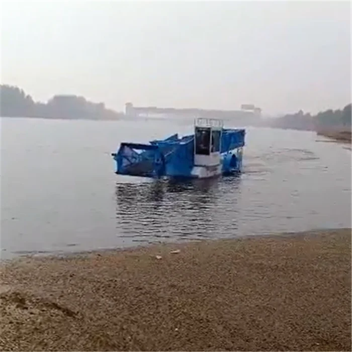 
River Garbage Collection Boat/Water Surface floating debris Cleaning Vessel/ship Trash Skimmer 