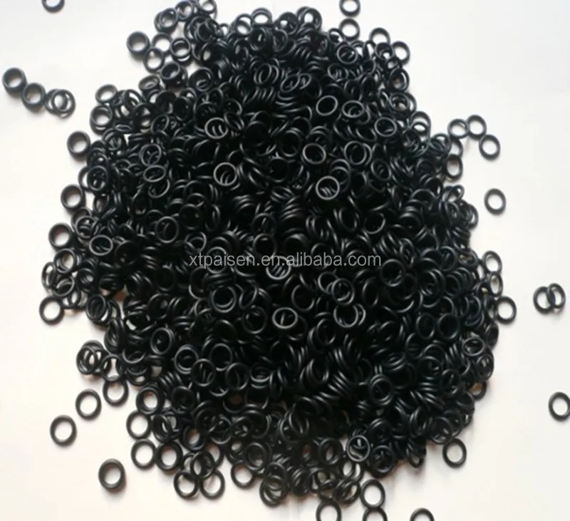 0.5mm 1mm 1.5mm small size white red blue Silicone Rubber sealing o ring black color watch FKM EPDM rubber o-ring