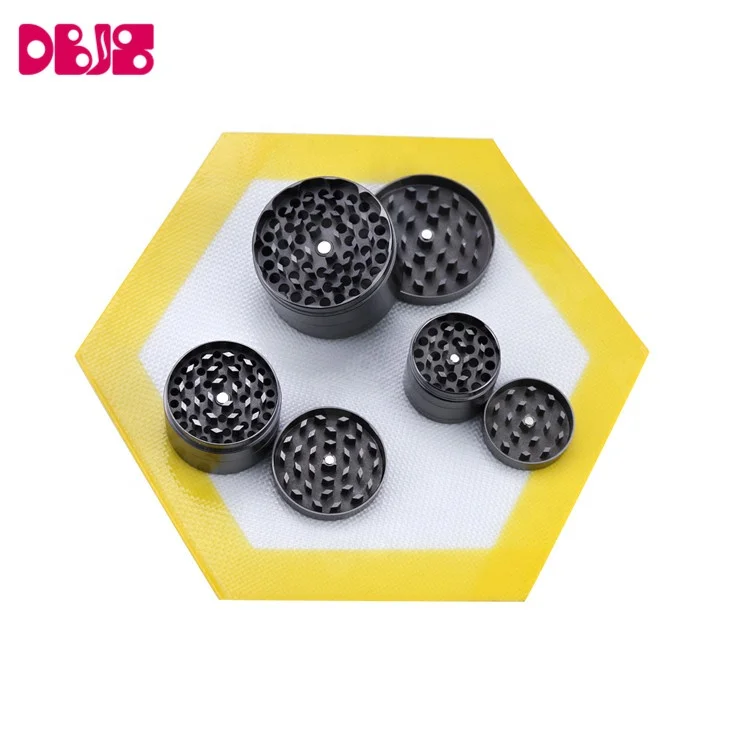 Custom Logo 4 Layers Rolling Paper Smoking Weed Grinder Zinc alloy Grinder Tobacco Accessories Herb Grinder