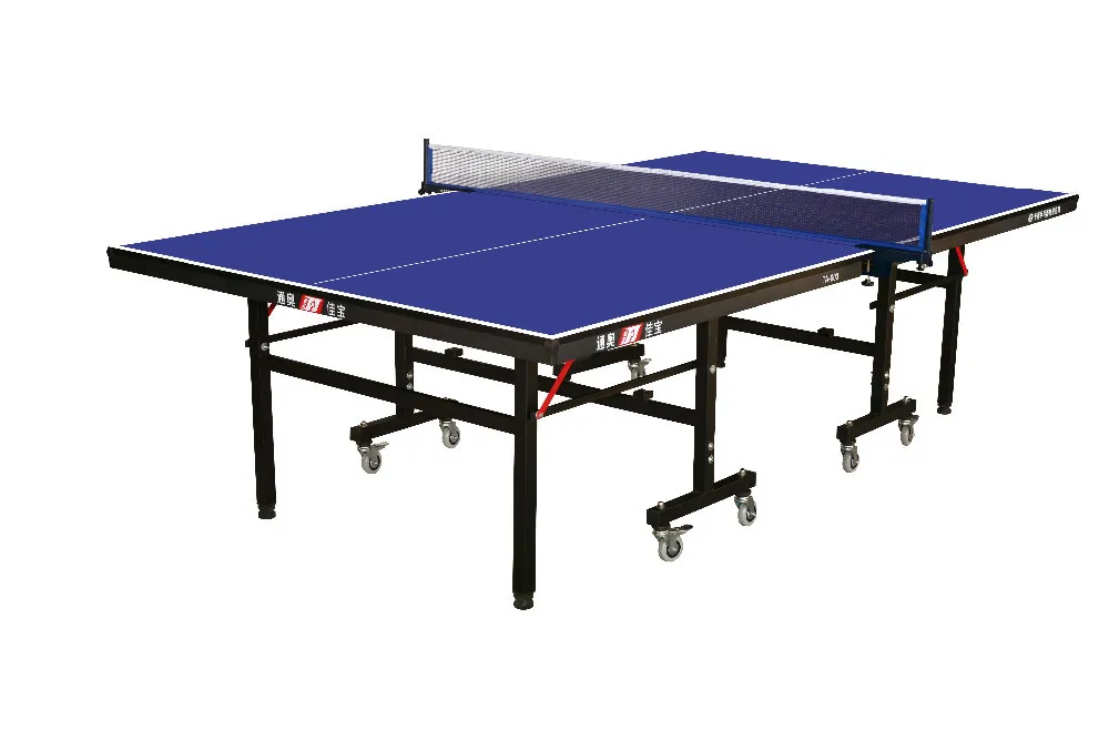 Single folding movable table tennis/indoor ping pong table