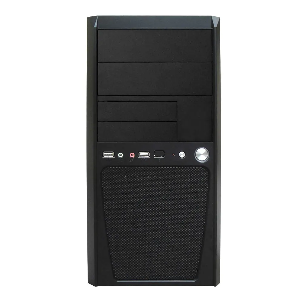 Latest New Cheap lock panel SGCC SECC Alarm Speaker Air duct Screwless FULL Mesh Micro ATX pc casing desktop computer cases
