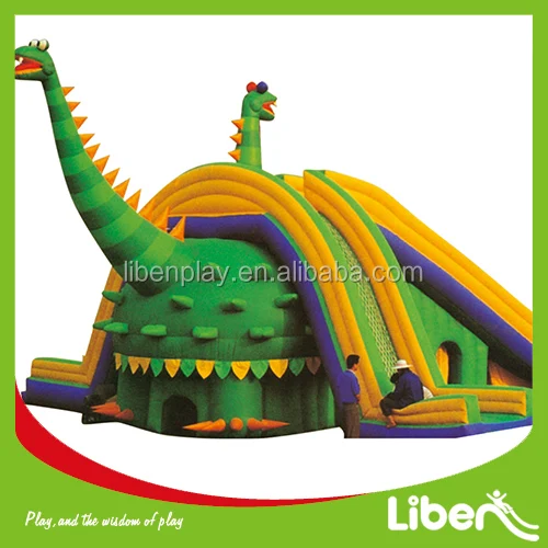 Детская игровая площадка замок воздушный шар горка и надувной батут для продажи