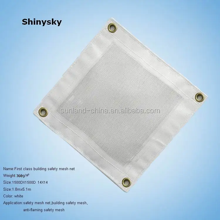 
anti-uv fire resistant safety net fall protection construction safety net 