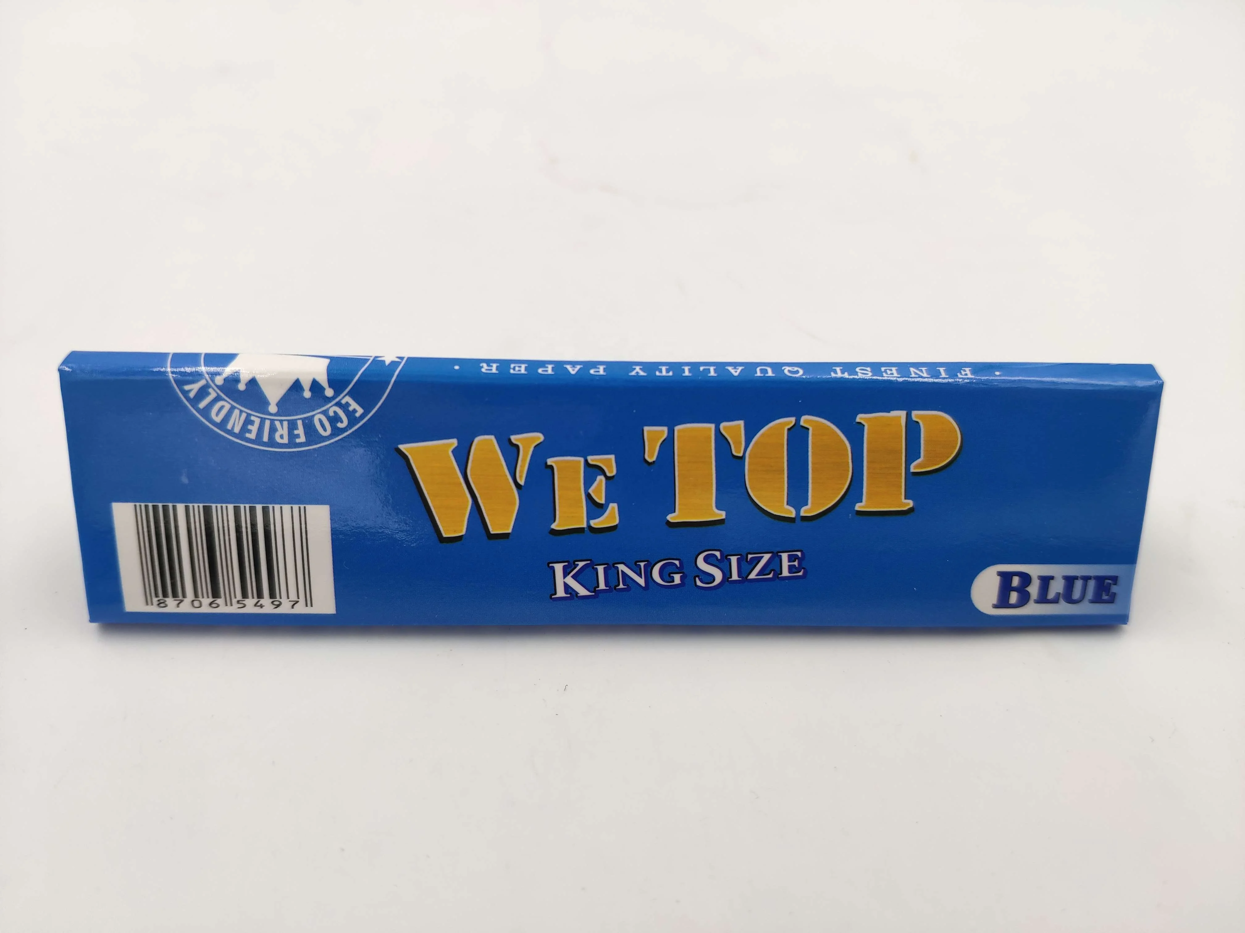 WE TOP rolling papers white rice paper king size slim 40 leaves per booklet, OEM available