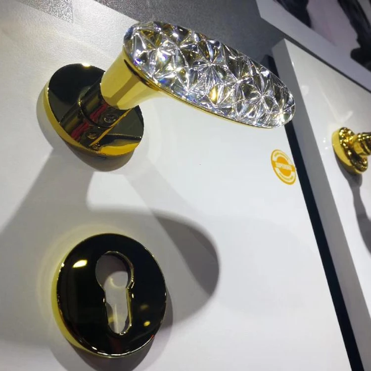 Germany imported  Crystal diamond door usage handle lock