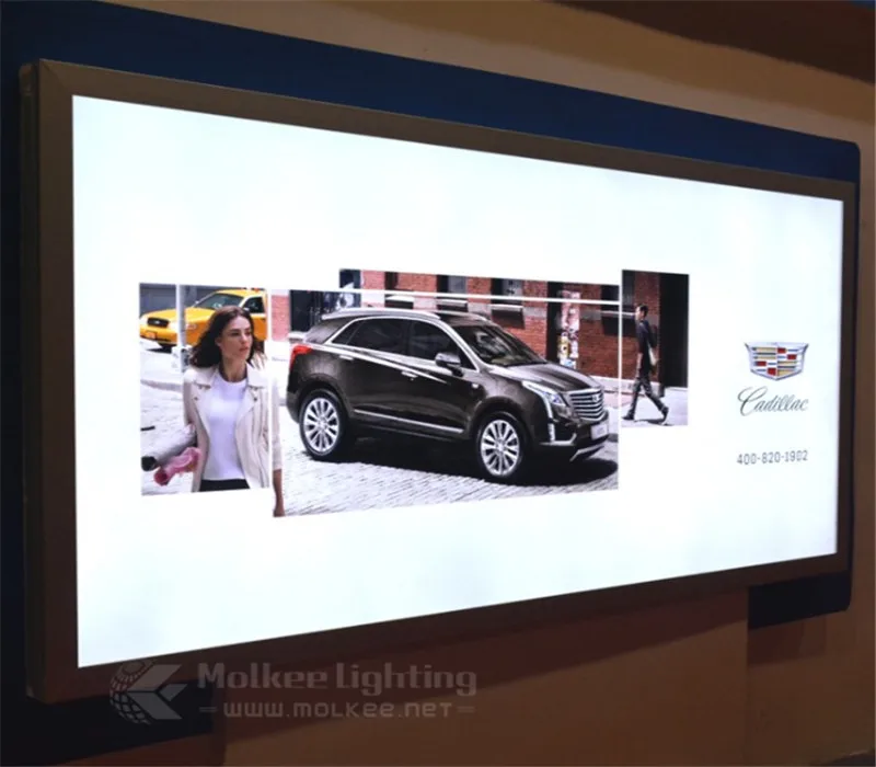 Aluminum Snap Canvas Light Box Backlit Banner Advertising Led Light Boxes