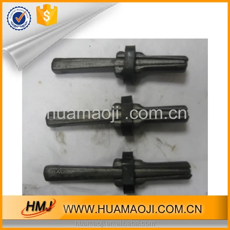 diameter 22mm china  handheld efficient manual rock splitter wedges stone splitters  low price durable wedge and feathers