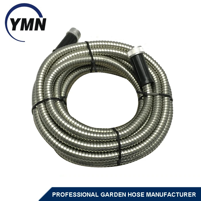 
Made in China Cixi Factory High Quality 75ft 304 Stainless Steel Garden Hose 