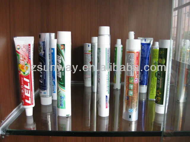 пустые трубки для зубной пасты