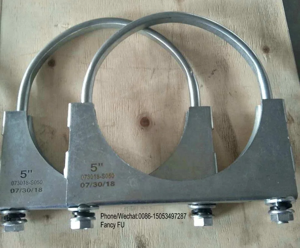 U SADDLE CLAMPS FOR MUFFLER PIPES CONNECTION