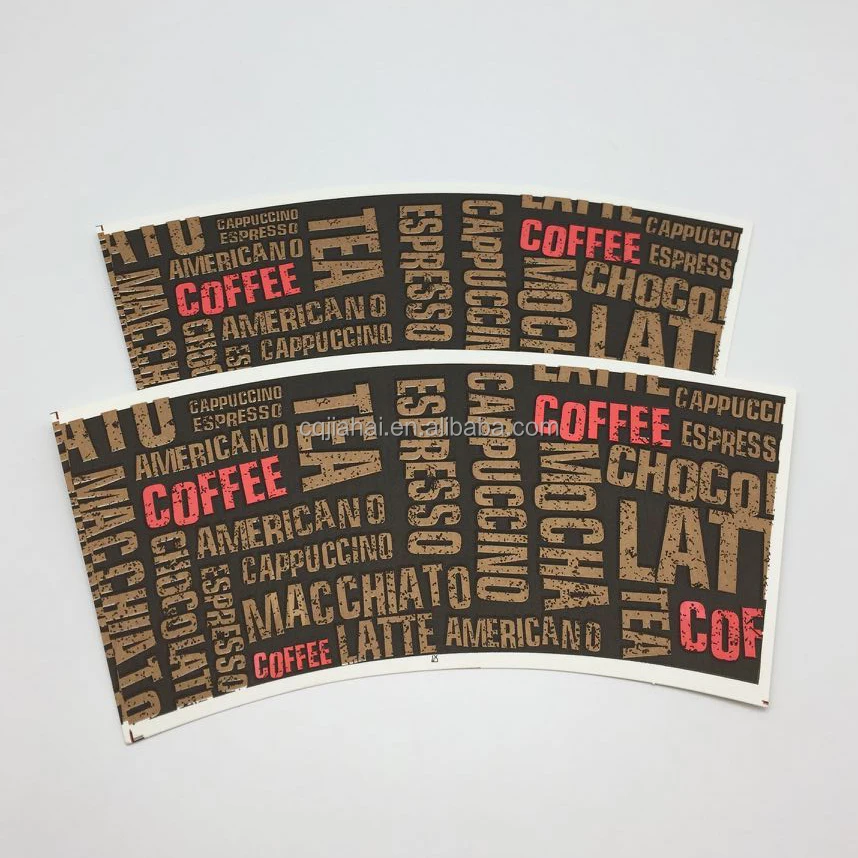 Beverage Use and Paper Material pe coated paper cup fan