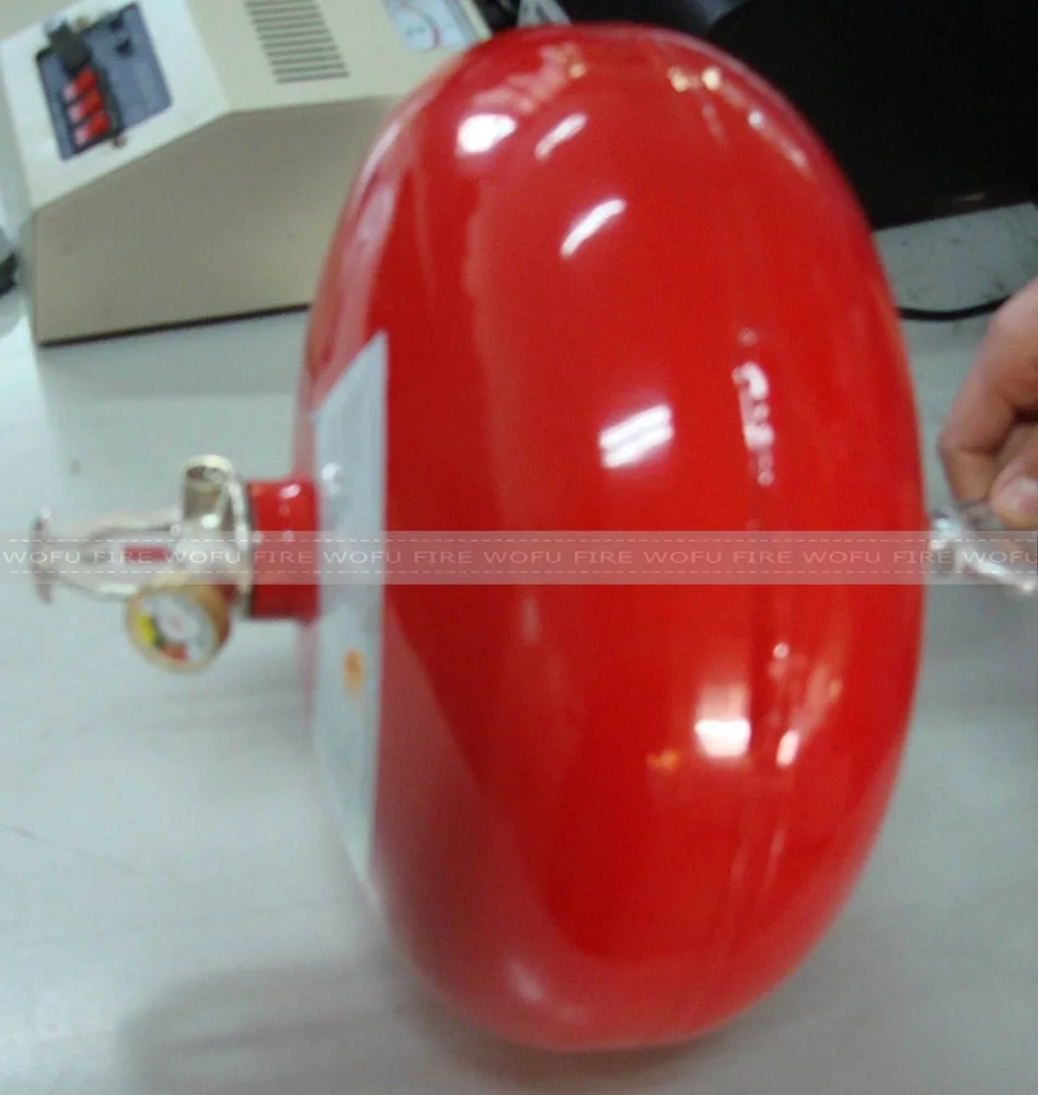 Auto 6kg hanging HFC-227ea fire extinguisher