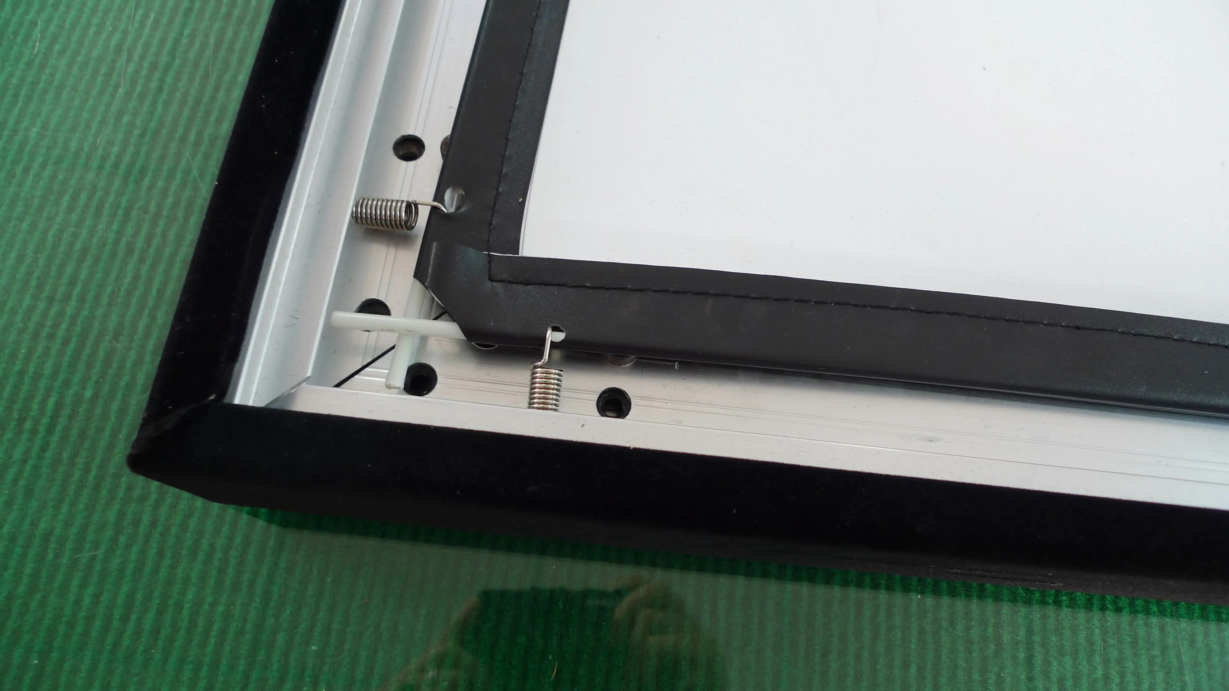 135 inch ALR fabric double sided fixed frame screen