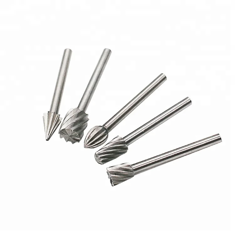 10 шт. вращающиеся напильники из быстрорежущей стали