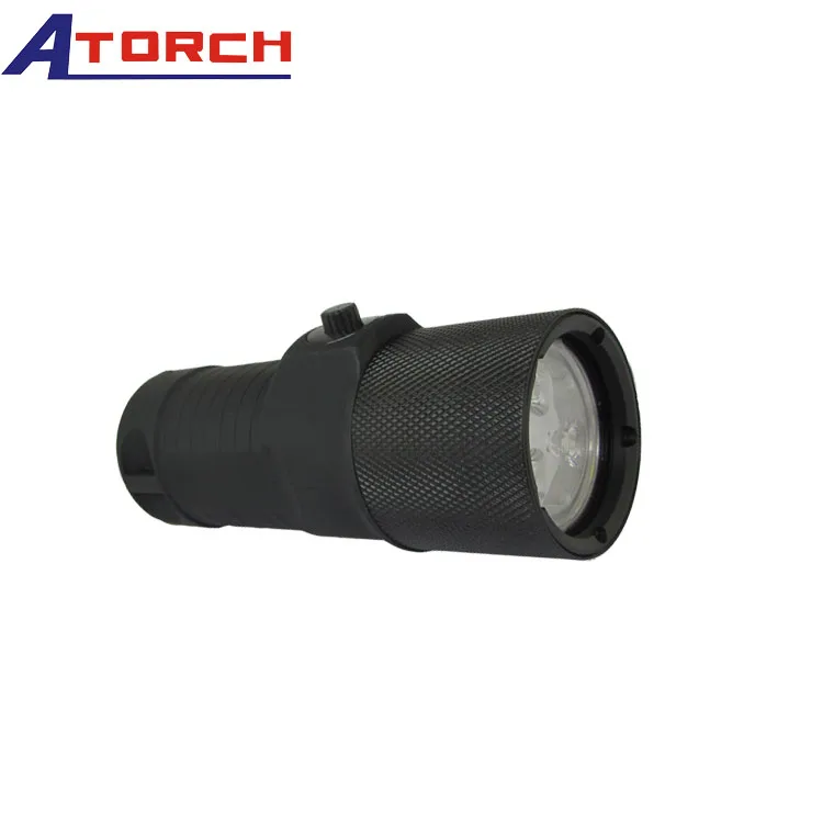 
Professional underwater equipment IP68 led scuba diving Flashlight 