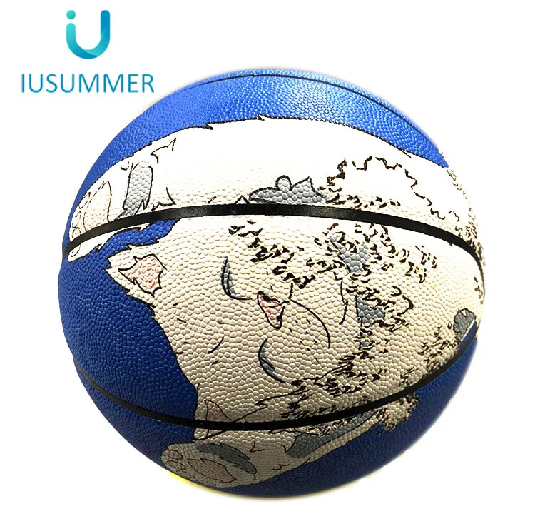 
Brand Training Pu Printed Customize Your Own Basket Balls Basketball Leather Ball Size 7 