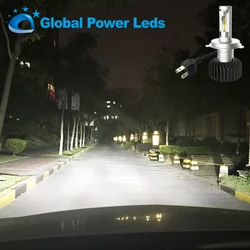 best seller no fan csp chip C318 Light Auto Automotive bulb H7 Car Led Headlight
