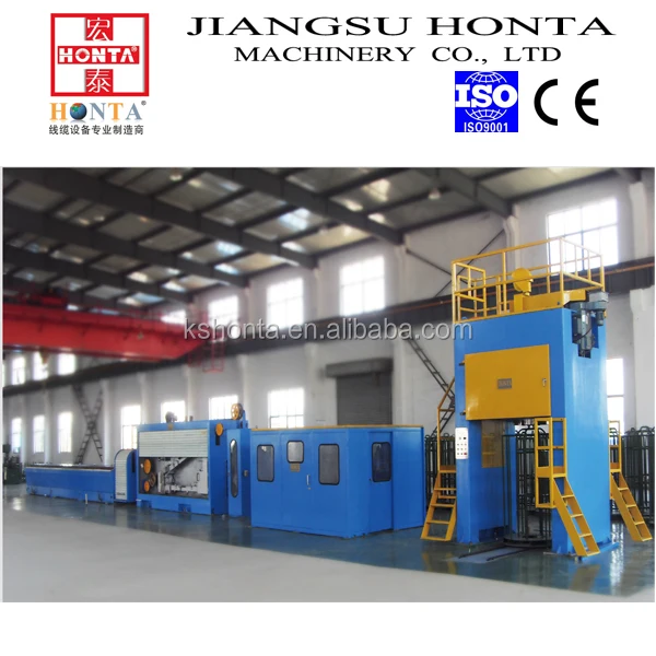 JiangSu HONTA straight wire drawing machine copper wire drawing machine with annealer
