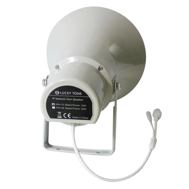 LUCKY TONE IPH-30 30W outdoor IP horn speaker for IP pa system