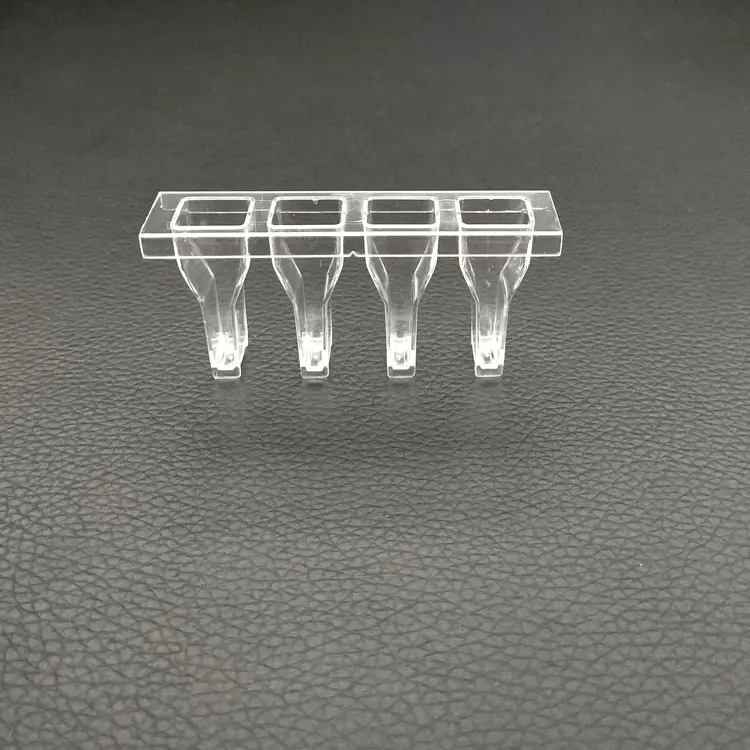 Лабораторные пластиковые одноразовые коагулометр точного французского стиля, коагулометр, чашки для образцов куvette с магнитными железными шариками