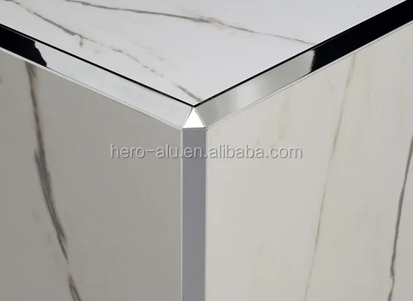 New design aluminum ceramic tile corner trim