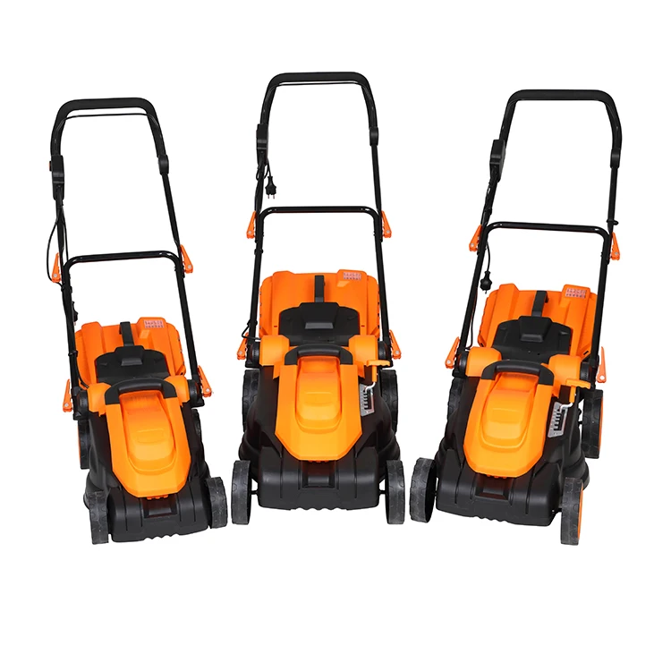 1600W 38cm cutting width Central garden mini lawn mover electric drive lawn mowers&grass trimmer