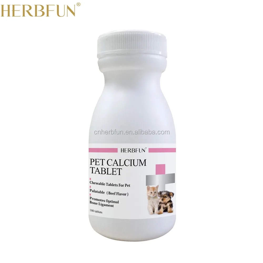 Veterinary Drug Dogs Calcium Tablet with private label