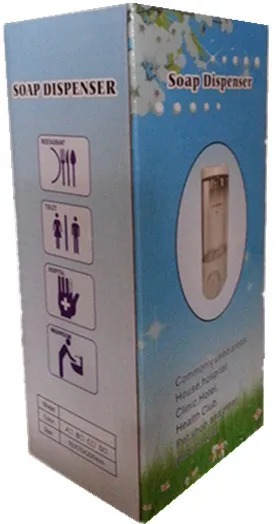 BEAO ABS plastic soap dispenser wall mounted commercial hand soap dispenser 350ml for hotel OK-121A