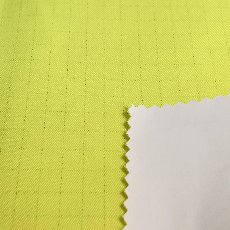 CVC fire resistant twill reflective  PTFE laminated uniform fabric