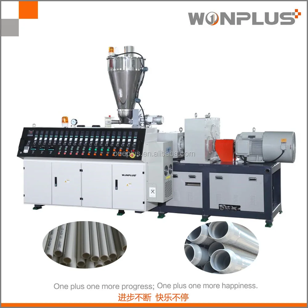 40-63mm PVC four outlet pipe extrusion line