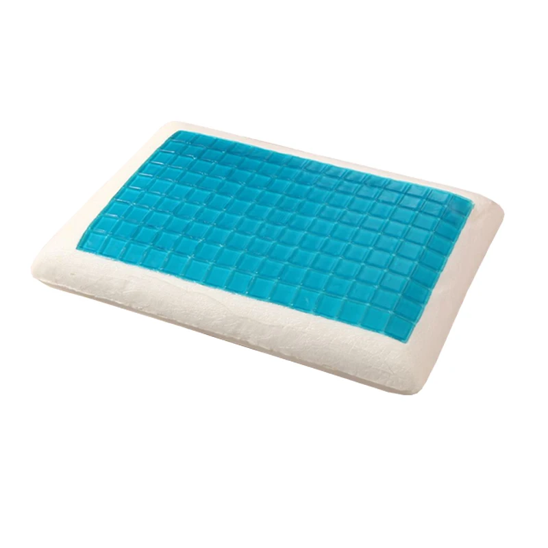 Gel Memory Foam Ergonomic Pillow with Neck Support High Loft