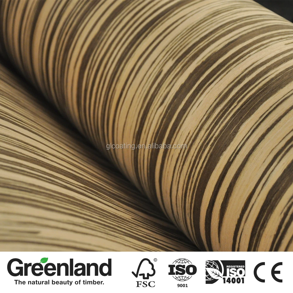Top Quality engineered timber sliced wood face veneer for guitar hotel door for DIY