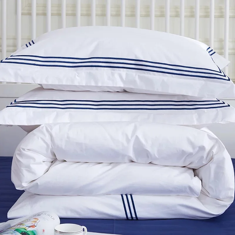 Hotel used bedding set 100% cotton fabric for dealers with competitive price