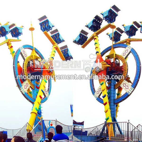  Тематический парк аттракционов kamikaze ride развлечений
