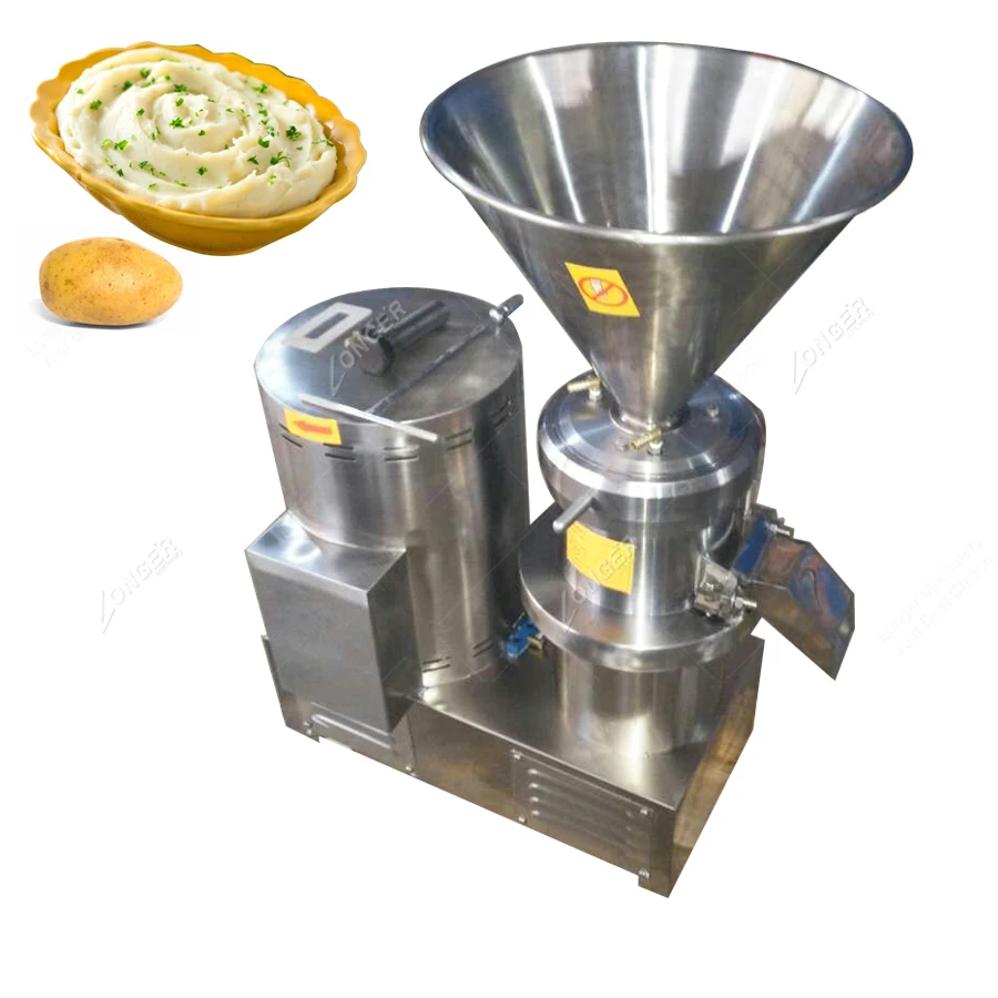 High Output Industrial Groundnut Tomato Paste Shea Butter Grinding Equipment Pepper Chili Sauce Making Machine