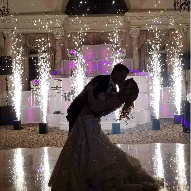 DMX512 remote control Portable sell well Sparkle Machine cold sparkle firework for Wedding Stage KTV Hotel disco