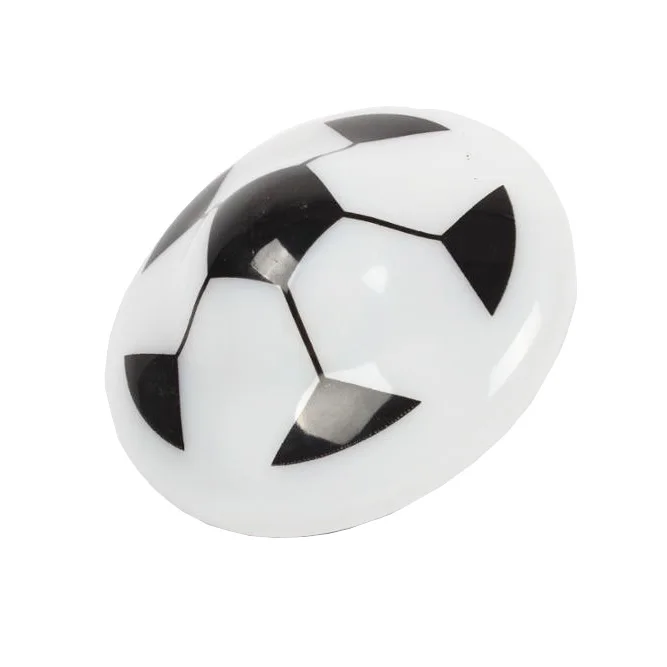 LED Flashing light and music plastic football mini spinning top toy