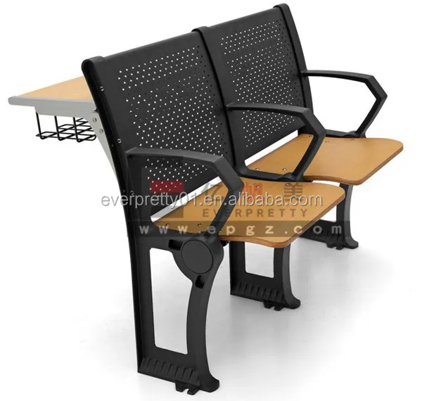 University Classroom Furniture Student Step Table with Chair