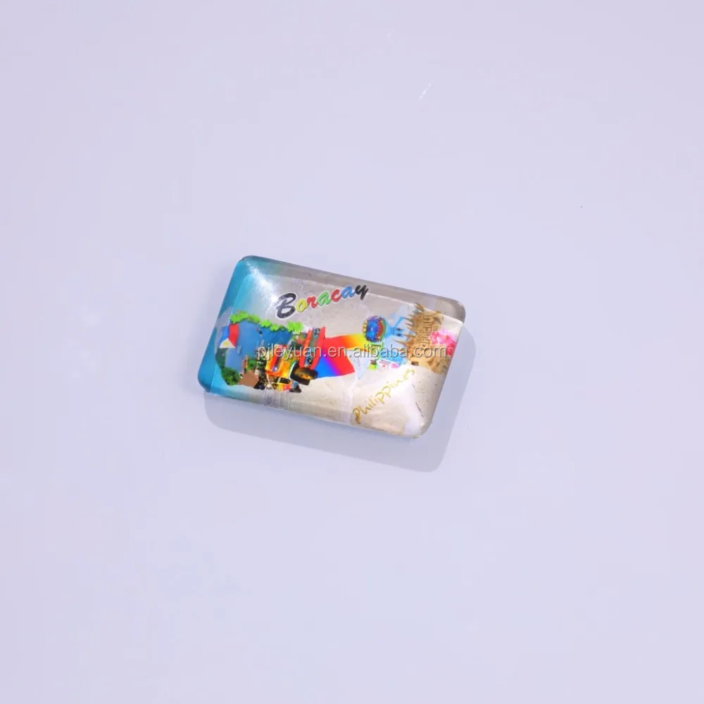 
China supplier custom decoration glass crystal souvenir fridge magnet/ceramic fridge magnet 