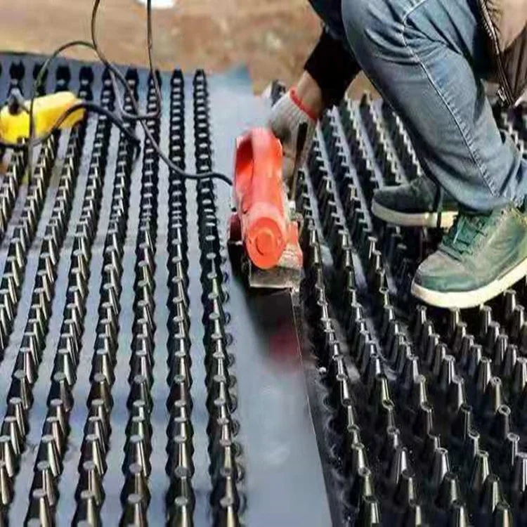 hdpe plastic drainage board dimple drainage sheet