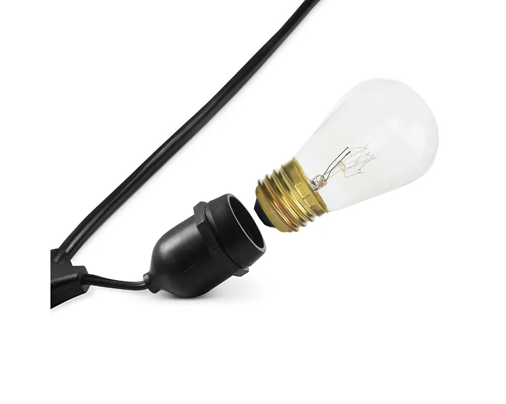 Manufacturer of China high quality hanging with LED tungsten S14 bulb graduation party garden string lights